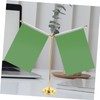 FUNOMOCYA Desk Flag Stand with Stable Base for Office Conference