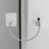 JOPHEK Pack of 2 Fridge Lock, Window Locks, Children, Fridge