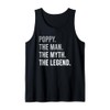 Mens Poppy The Man The Myth The Legend Funny Gift