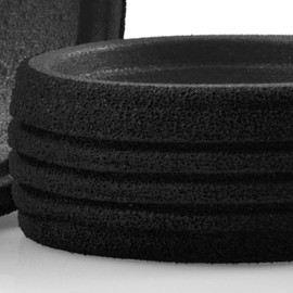 James Racing Complete Buggy Racing Tyres Y-Zip Super Soft White Rim Dish 1:8 J08B01S1I & J-W01 | Scale 1:8 Buggy Tyres [830033]