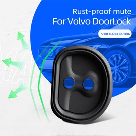 for Volvo EX90/30 XC60/40/90 V40/60/90 S60/90 Accessories Door Lock Decorative Cover Lock Buckle Door Screw Protective Cover Door Decoration Modification Interior Modification