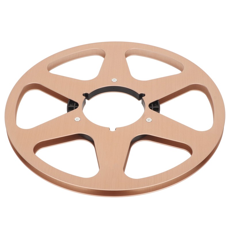 1/4 10 Inch Empty Tape Reel Aluminum Alloy Reel Tape