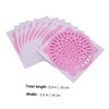 SEWACC Toilet Drain Hole Filtering Sticker Set 20pcs Anti-Blocking Hair