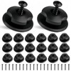 DXUANTING 20 Pcs Trailer Cover Hooks Tie Down Hooks for