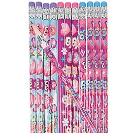 Valentine Owl Pencils (24 Valentine Owl Pencils)