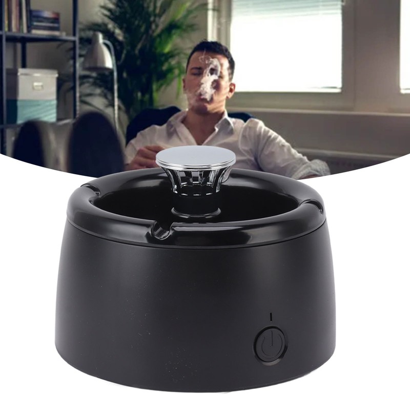 Smokeless Ashtray 2 in 1 Air Purifier Ashtray High Temperature