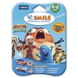 VTech - V.Smile (Motion) 3D Monster Against Aliens Game Cartridge - 84445