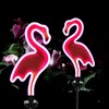 SunKite Flamingo Solar Stake Lights Outdoor,Waterproof Solar Neon Lights for