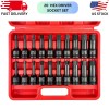 MIXPOWER 1/2 Drive Master Impact Hex Bit Set 20 Piece