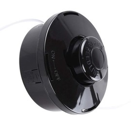 BGTOOL Universal fit Trimmer Head Bump Feed Weed Eater for Brush Cutter Grass Trimmer Petrol Straight Shaft Strimmer M10 x 1.25 LH (Black)