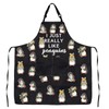 ENSIANTH Penguin Apron Penguins Cooking Apron With Pockets I Just