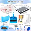 LOYIM 19 Pcs Rabbit Starter Kit Small Bunny Litter Box