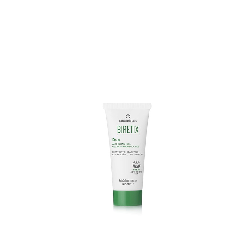 Biretix Gel Duo Exfoliante para Piel, 30 ml