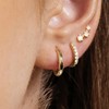Gokeey Dainty Gold Hoop Earrings Set for Women, 14K Gold