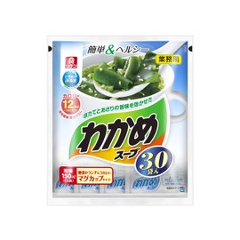 Riken Commercial Wakame Seaweed Soup, 30 Bags, 4.1 oz (117 g)