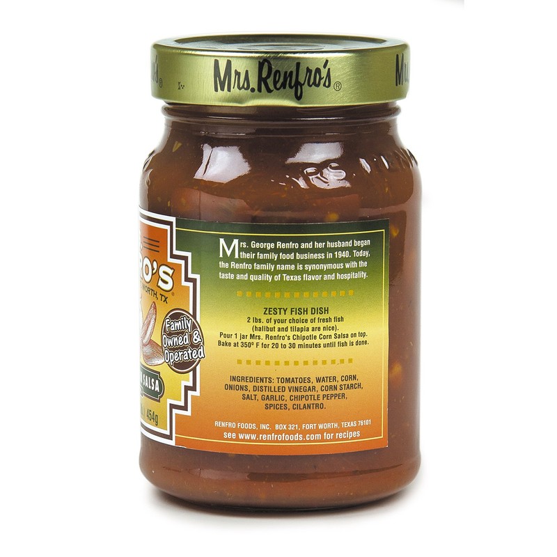 Mrs. Renfro's Chipotle Corn Salsa, 16 oz (2 Pack)