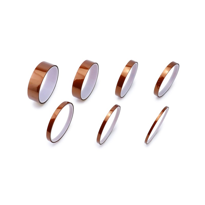 QWORK® 7 Rolls Heat Resistant Tape, Heat Transfer Tape, Heat