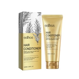 Hair Conditioner 100ML Moisturizing Repairing Dry Hair Anti Frizz Smooth Strengthen Roots Hair Carevolume: 100 mL, color: Gray, Scent: perfumed fragrance