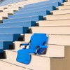 HIGH POINT SPORTS Foldable Stadium Seats for Bleachers with Back