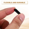 sourcing map 28Pcs Rubber End Caps, 4.5mm(3/16") ID 16mm(5/8") Height