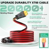 Hiutgowt 12AWG XT60 Solar Cable 10FT, Solar to Charging Cable