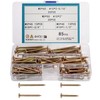 TOOINKCV 85pcs Coarse Thread Drywall Screws, Drive BugleHead Wood Screws