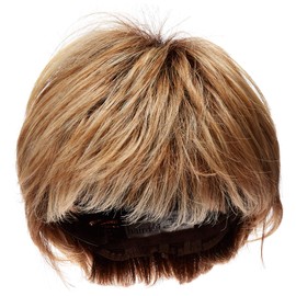 Textured Cut Wig Color R1621S+ GLAZED SAND - Hairdo Wigs Short Feathered Modern Tru2Life Heat Friendly Synthetic Wispy Bang