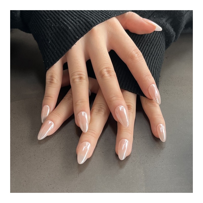 Glazed Donut Nail Tips - Glue / 글레이즈드 도넛 네일팁