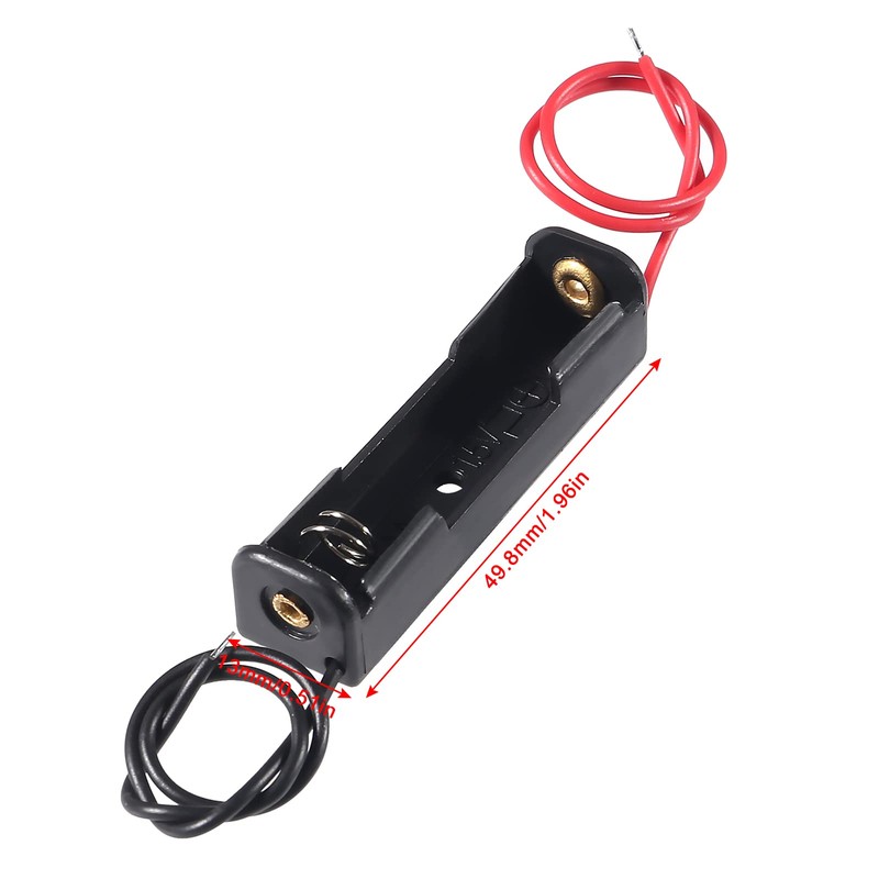 DIANN 20pcs AAA Battery Holder Single 1x 1.5V AAA Battery