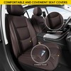 Car Seat Covers Full Set,Universal Leather Seat Covers for Most