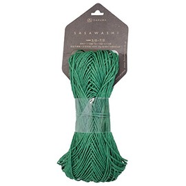 Yokota 01-4110 DARUMA SASAWASHI Wool Yarn, Medium Thick, Col.14, Green, 0.9 oz (25 g), Approx. 16.9 ft (48 m), 5 Ball Set