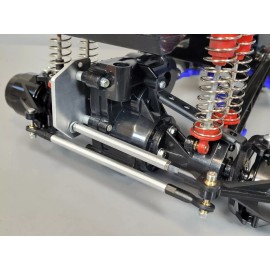 JP Garage Aluminum Steering Lock Linkage Rod Mount Kit Tamiya 1/10 Bullhead Clodbuster