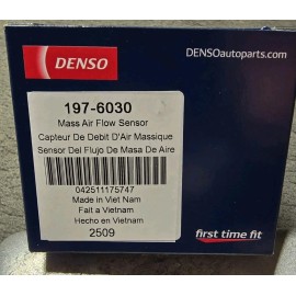 Denso 197-6030 Mass Air Flow Sensor