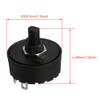 Mxfans 6 Positions 5 Ways Selector Rotary Switch with Knob