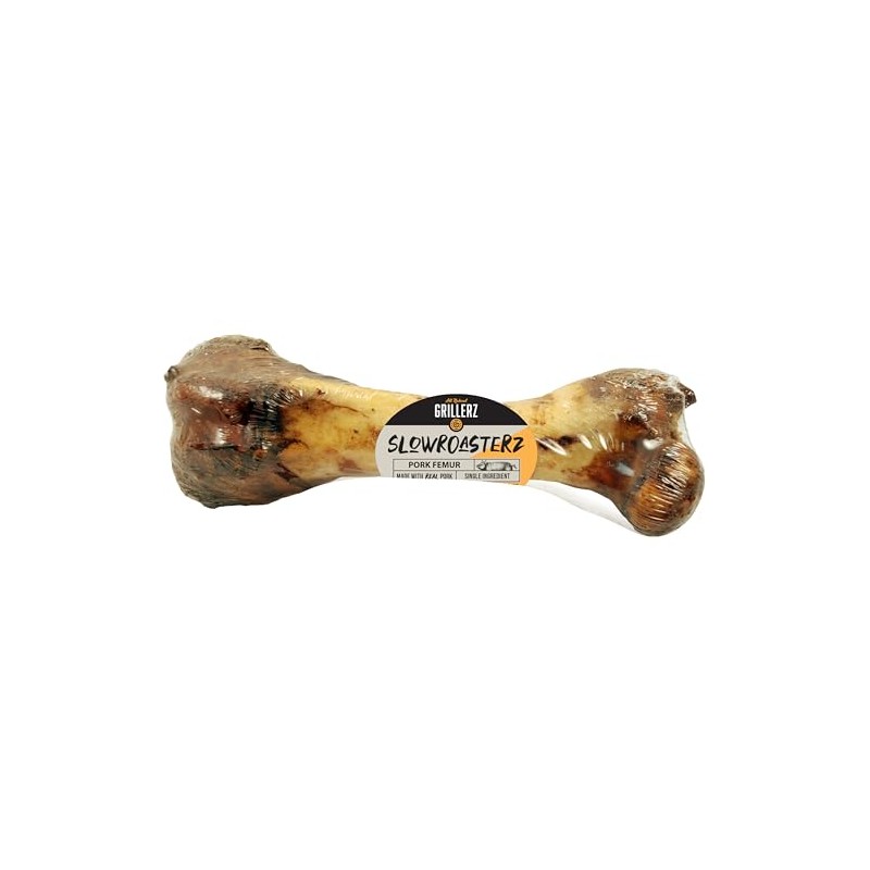 Grillerz Pork Femur Bone, 1 Count, Rawhide Free, All Natural