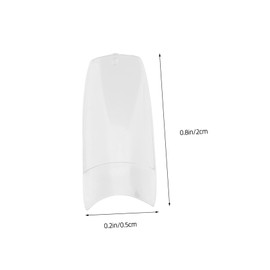 Mikinona 500pcs Fake Nail False Nails Transparent Nails Tips