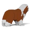 JEKCA Bearded Collie 01S-M04 | Plastic Building Blocks | Age