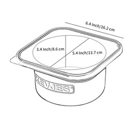 KEVJES PLUS 1000ml Pizza Dough Proofing Containers for DIY family Artisan Pizza, Food Grade Silicone Stackable Boxes with Lids, Freezer, Fridge, Dishwasher Safe,4sets (Gray)