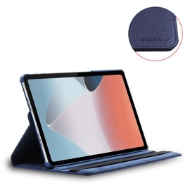 ebestStar - for Oppo Pad Air Case, Cover 360 Rotating Protection, PU Leather, Dark Blue