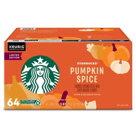 Starbucks Limited Edition Coffee K-Cups, Pumpkin Spice (64 ct.)