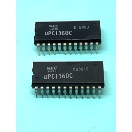 NEC UPC1363C  NEC Electronic Channel Selector integrated Circuit 2Pcs