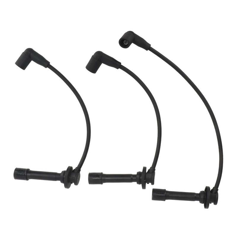 3Pcs Spark Plug Wire Kit Easy Installation MIA11722 Replacement for