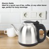 1.2L Electric Kettle Stainless Steel Auto Shutoff Fast Efficient Boiling