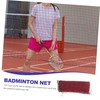 BESPORTBLE Pcs Badminton Net Set Portable Wear-Resistant for Schoolyards Beaches