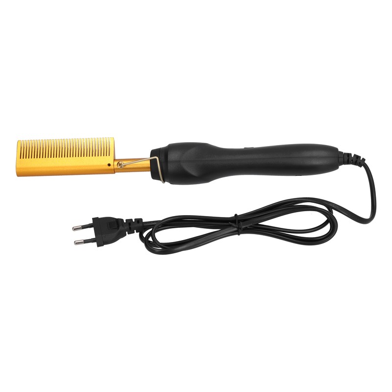 Multifunctional Hair Comb Wet and Dry Hot Heating Curling Straightening