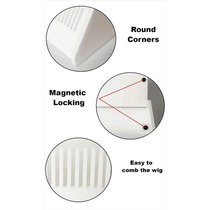 zalati Hair Extension Hanger Wig Holder Wall Mount with 2pcs