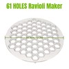 61 Holes Aluminum Alloy Ravioli Maker, Dumpling Mold Press Kitchen