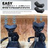 2PCS 3 Ton Car Jack Stand Pads with Serrated Slipless