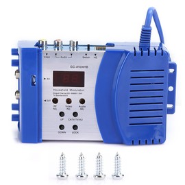 HDMi AV to RF Converter with Catv Television Audio Subcarrier Modulator  100‑240V