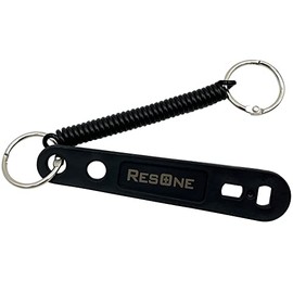 ResOne Nylon Medical Oxygen Cylinder Wrench w/Bungee Cord - Hardened Nylon Plastic, Fits Oxygen CGA-870 Post Valves - Oxygen Tank Key Wrench, Oxygen Wrench - Medical Oxygen Cylinders